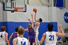 MBBall vs Emerson  Wheaton College Men's Basketball vs Emerson College is the first round of the NEWMAC Basketball Championships. - Photo By: KEITH NORDSTROM : Wheaton, basketball, NEWMAC MBBall2024